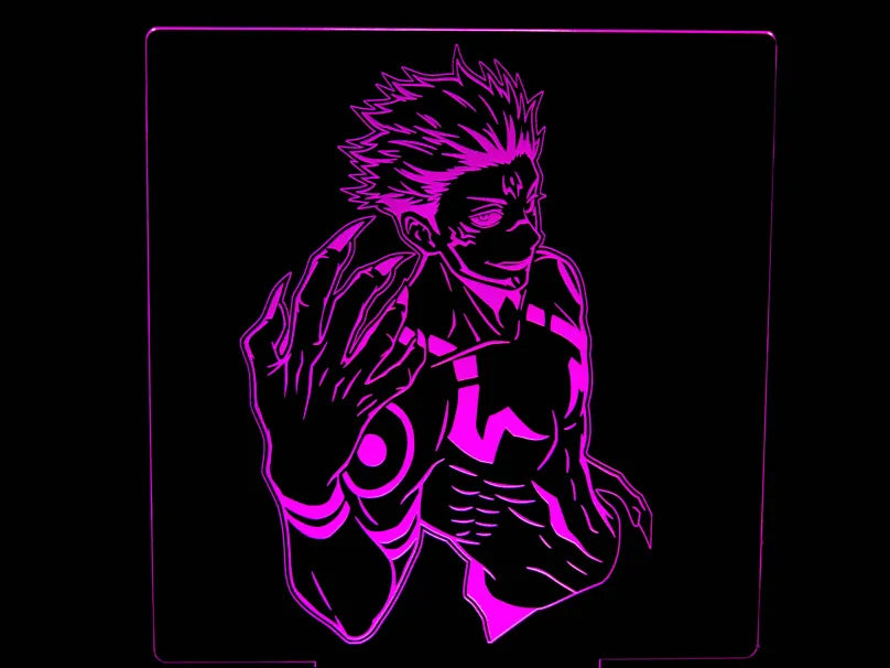 Ryomen Sukuna Acrylic Sign