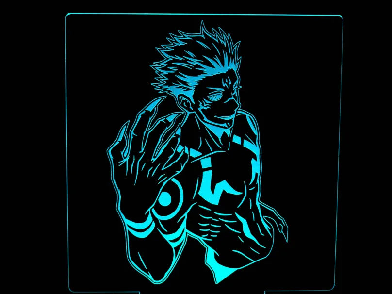 Ryomen Sukuna Acrylic Sign