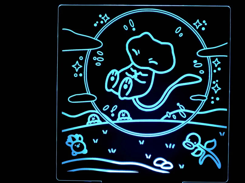 Bubble Mew Acrylic Sign