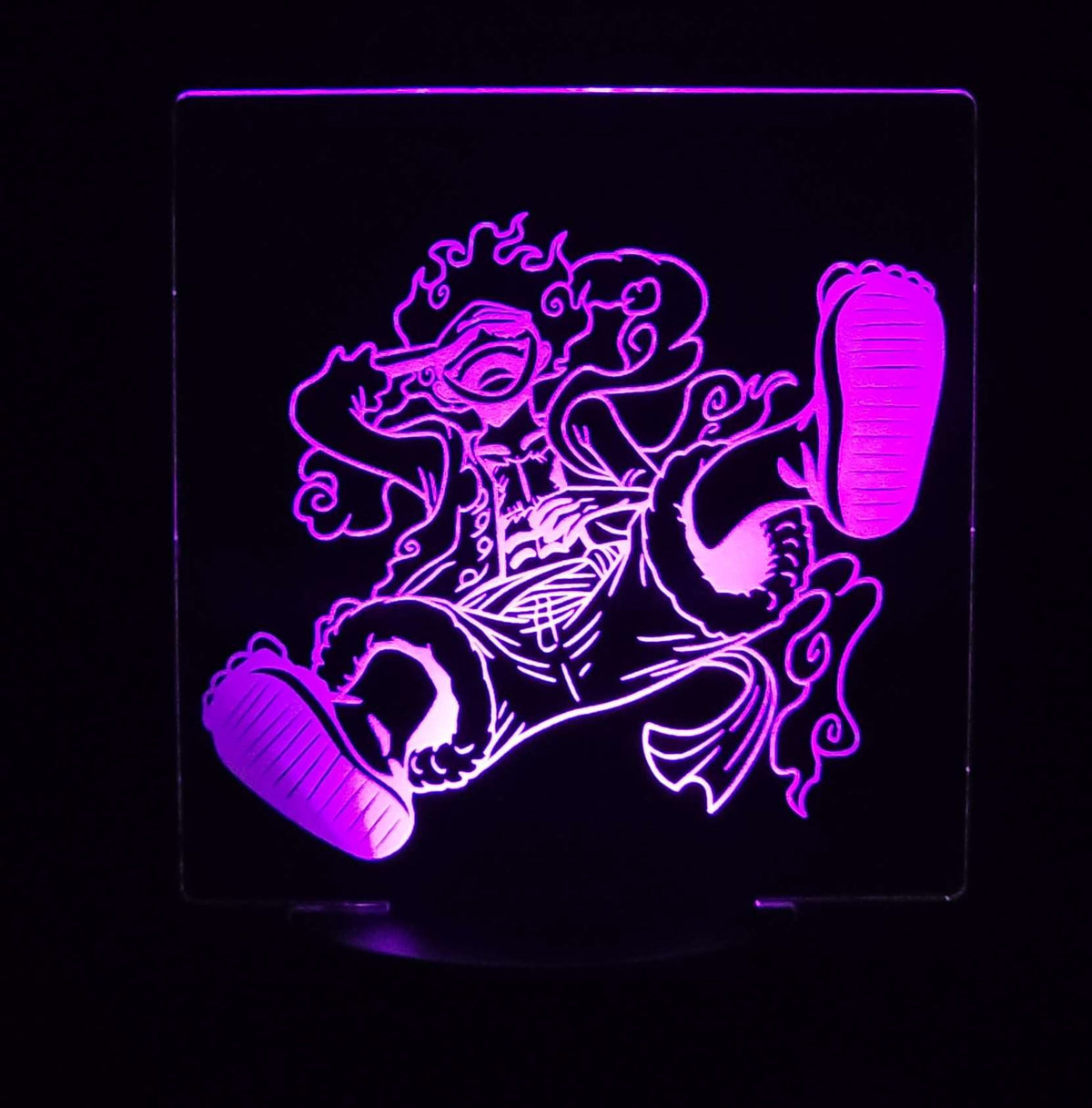 Luffy Grear 5 LED Acrylic Sign