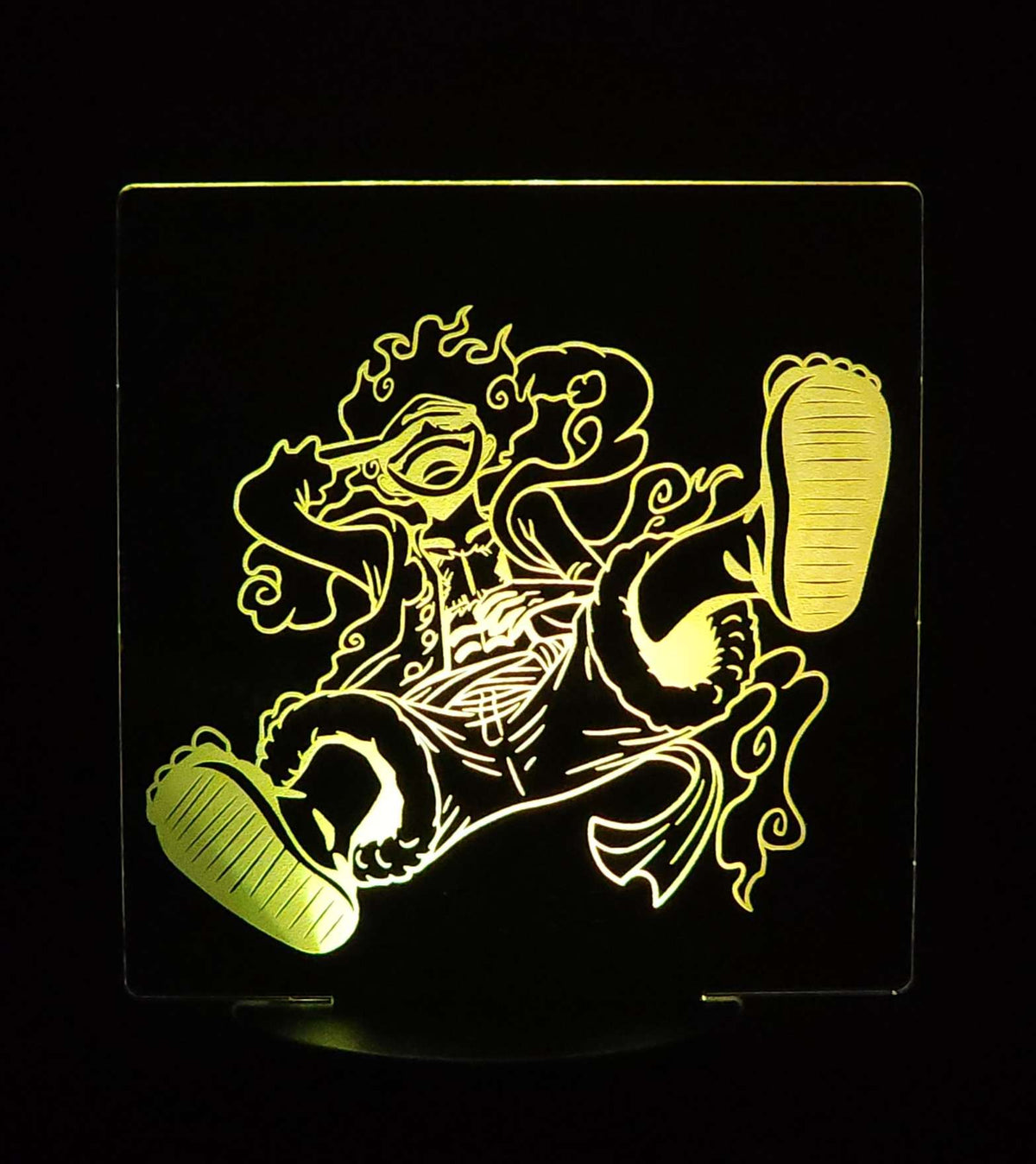 Luffy Grear 5 LED Acrylic Sign